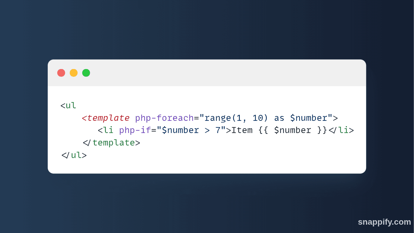 PHP has a new Template Engine.